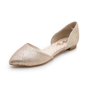 Alice and Olivia Hilary D'orsay Glitter Flats